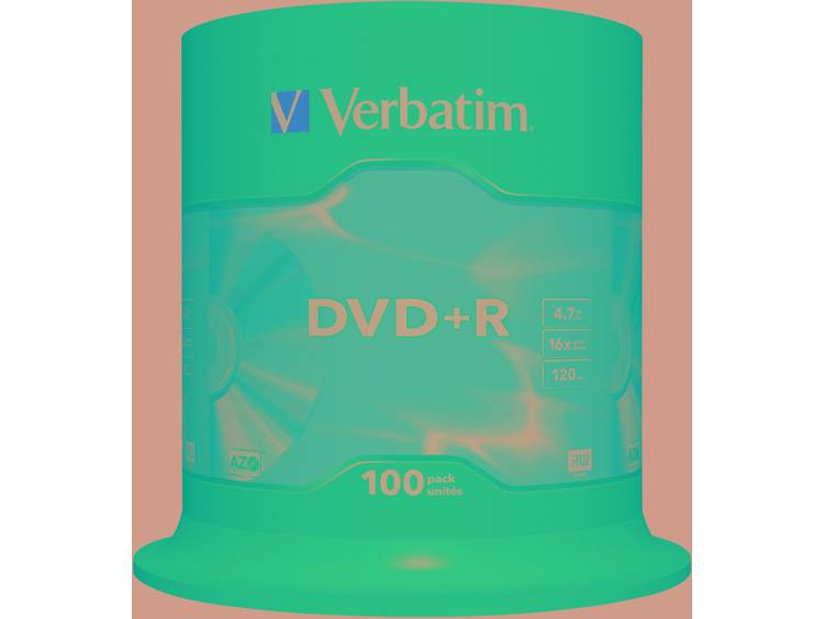 Verbatim DVD+R Matt Silver (43551)