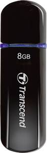Conrad Transcend JetFlash® 600 USB-stick 8 GB Blauw TS8GJF600 USB-A 2.0 aanbieding
