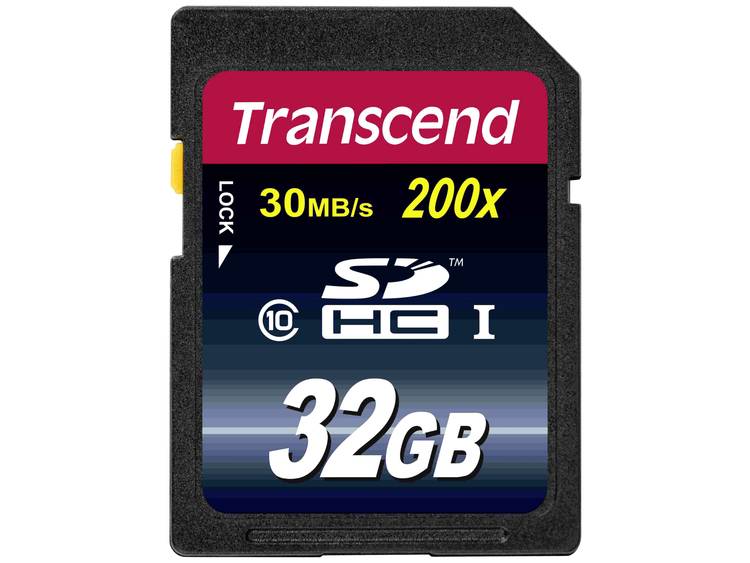 Transcend SD Kaart SDHC 32GB Class 10