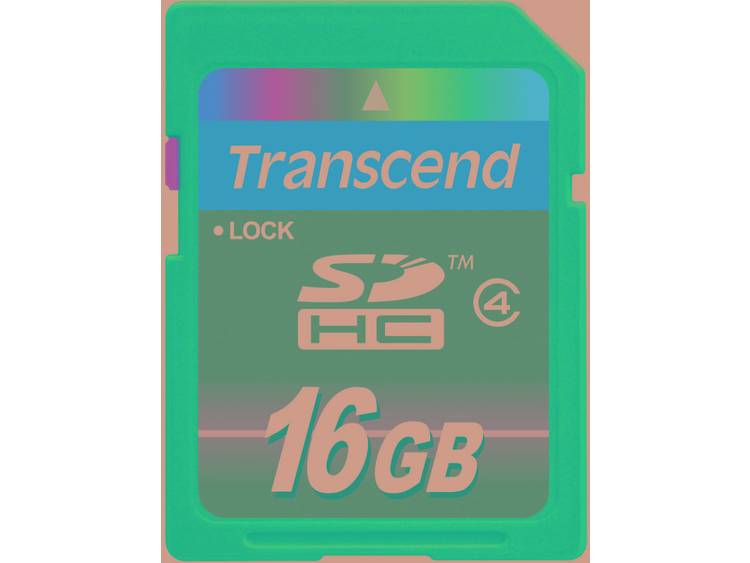 Transcend SD Kaart SDHC 16GB Class 4