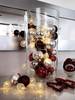 LED decoratieve lichtketting 16 LED warmwit 3176-103 aluminium draadballen, werkt op batterijen