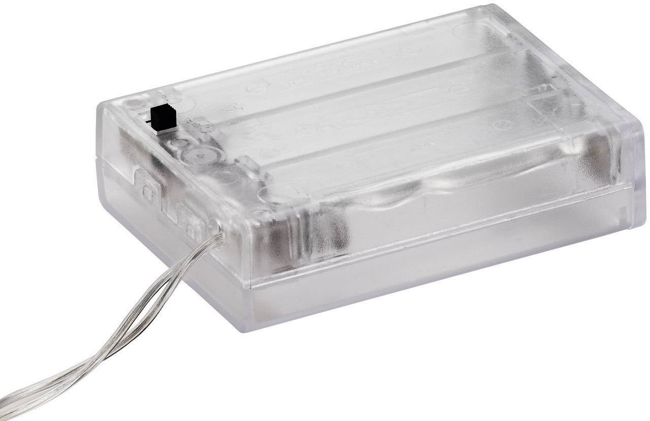 Transparante batterijvakdeksel met aan-uitschakelaar en geïntegreerd kabel.