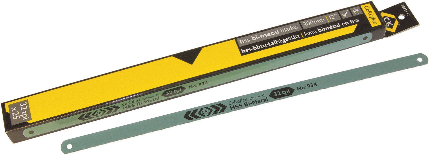 C.K T0934 12 HSS Bitmetallsägeblätter Pack 300 mm 25 stuk(s)