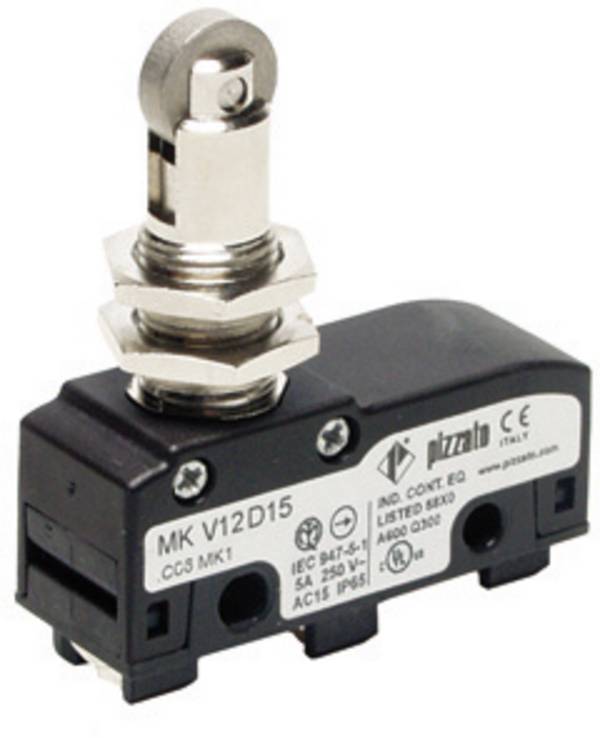 Pizzato Elettrica MKV11D15 Microschakelaar MKV11D15 250 V/AC 6 A  IP40 Moment 10 stuk(s)