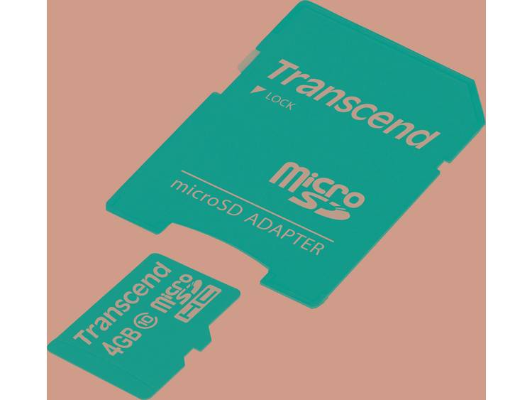 Transcend MicroSD Kaart SDHC 4GB