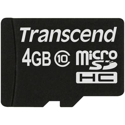 biologie Onhandig Trots Transcend Premium microSDHC-kaart 4 GB Class 10 Incl. SD-adapter kopen ?  Conrad Electronic