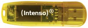 Conrad Intenso Rainbow Line USB-stick 64 GB Oranje (transparant) 3502490 USB-A 2.0 aanbieding
