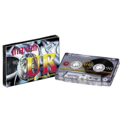 Maxell cassettebandje 90 min. met gratis potlood