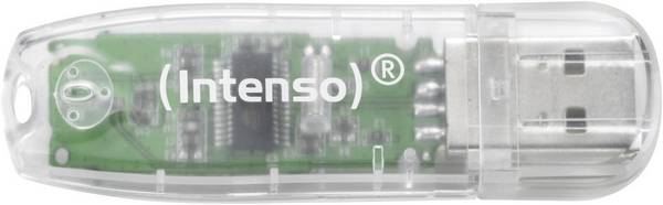 Intenso Rainbow Line USB-stick 32 GB Transparant 3502480 USB-A 2.0