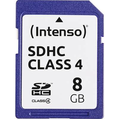 Intenso Blue SDHC-kaart 8 GB Class 4 