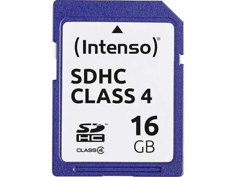 Intenso Secure Digital Card SDHC 16384MB (3401470)
