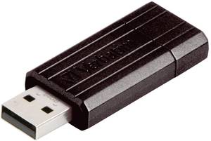 Conrad Verbatim Pin Stripe USB-stick 64 GB USB 2.0 Zwart 49065 aanbieding