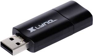 Conrad Xlyne Wave USB-stick 32 GB USB 2.0 Zwart, Oranje 7132000 aanbieding