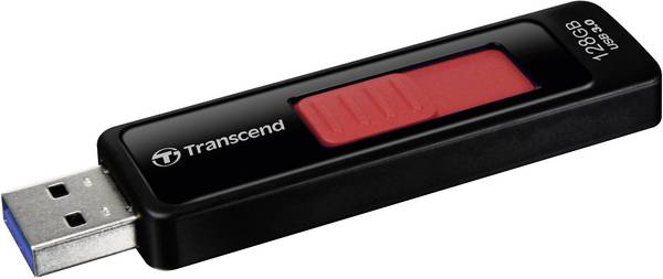 Transcend JetFlash® 760 USB-stick  128 GB Zwart TS128GJF760 USB-A 3.2 Gen 1