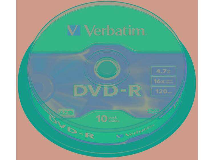 Verbatim DVD-R 43523 4.7 GB 120 min. 10 Stuks