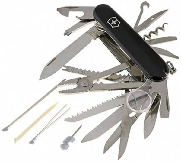 Victorinox SwissChamp 1.6795.3 Zwitsers zakmes  Aantal functies 33 Zwart
