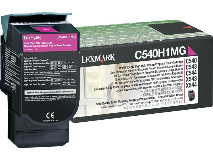 Lexmark C540H1MG Tonercartridge Magenta