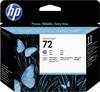 HP Printkop 72 Origineel Foto zwart, Grijs C9380A