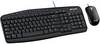 Microsoft Wired Desktop 400 OEM Set met toetsenbord en muis USB AZERTY, Frans Zwart