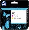 HP Printkop 70 Origineel Magenta, Geel C9406A