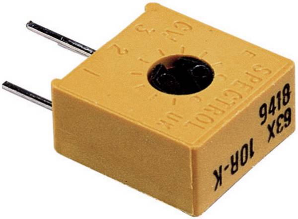 Vishay M63X504KB40 M63X504KB40 Precisietrimmer  Lineair 0.5 W 500 kΩ 270 ° 300 ° 1 stuk(s)
