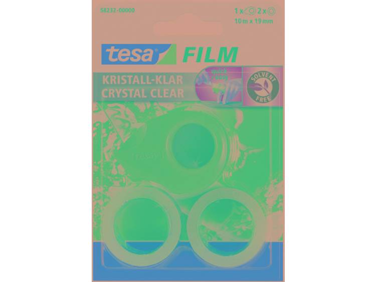 tesafilm minidispenser Incl. 2 rollen tape Blauw 58232 TESA 1 pack