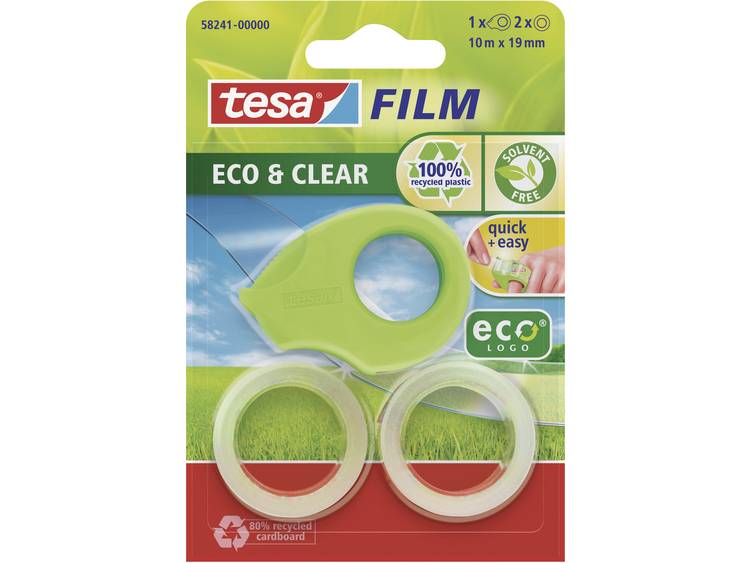tesafilm minidispenser ecoLogo Lichtgroen 58241 TESA Inhoud: 1 pack