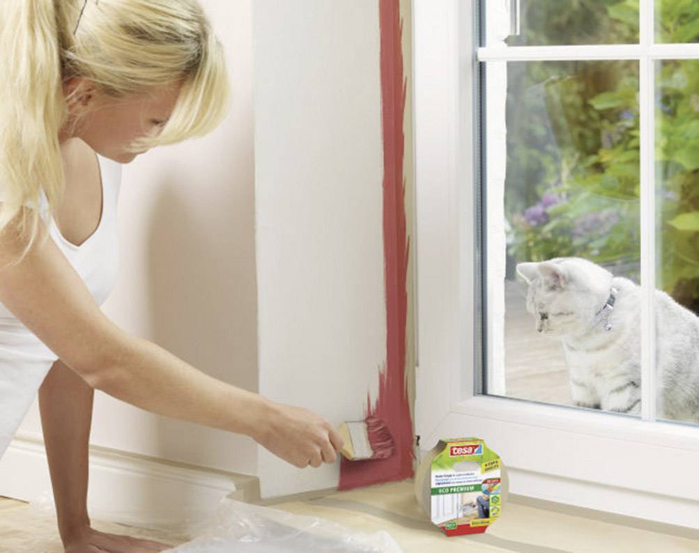 tesa ECO PREMIUM 56461-00000-02 Maskeertape Bruin (l x b) 50 m x 38 mm 1 stuk(s)-2