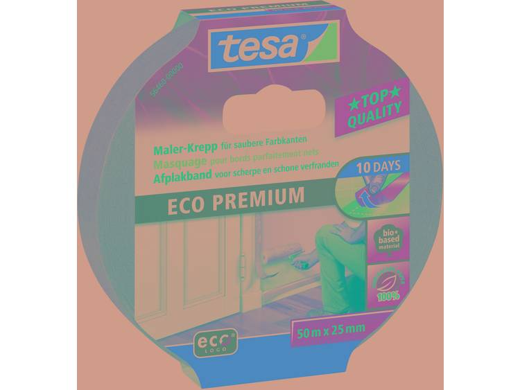 Tesa eco premium afplakband 25 m x 50 mm