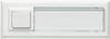 Grothe 51015 Belknop Met naambord 1-voudig Wit 12 V/1,5 A