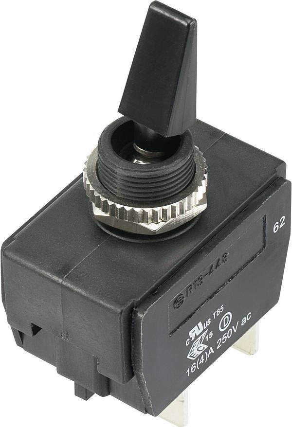 TRU COMPONENTS 1588057 TC-R13-448F3-01A-HR Tuimelschakelaar 250 V/AC 16 A 2x uit/aan IP56 Continu 1 stuk(s)