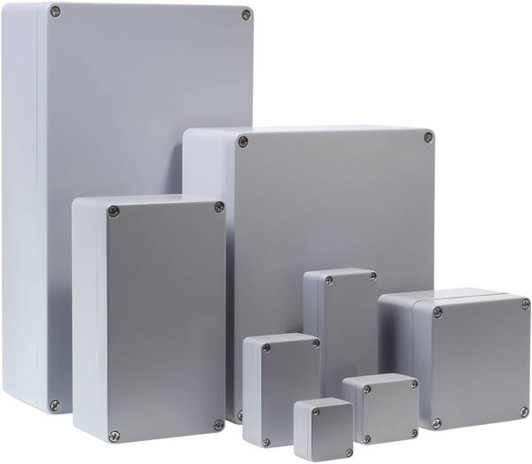 BERNSTEIN CA-020 1020000000 Universele behuizing 50 x 45 x 30  Aluminium  Zilver-grijs (RAL 7001) 1 stuk(s)