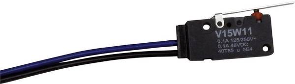 Honeywell V15W11-WZ200A02-W2 Microschakelaar V15W11-WZ200A02-W2 250 V/AC 5 A 1x aan/(aan) IP67 Moment 1 stuk(s)