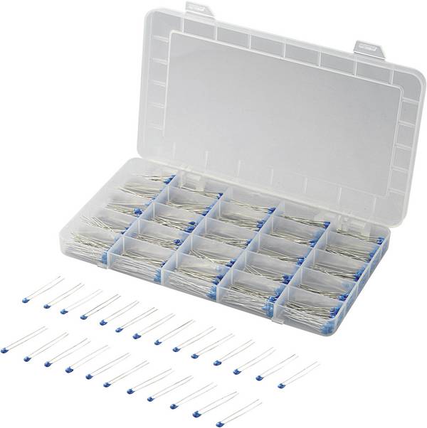 TRU COMPONENTS Keramische condensator Radiaal bedraad 50 V 20 % 500 stuk(s)