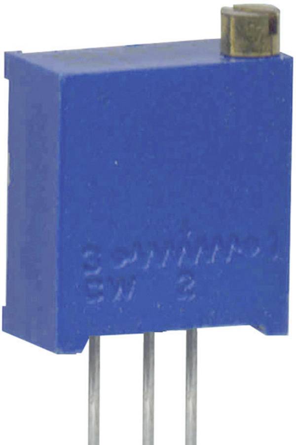 Weltron 001045026346 WEL3296-W-504-LF Spindeltrimmer 25-slagen, In-line Lineair 0.5 W 500 kΩ 9000 ° 1 stuk(s)