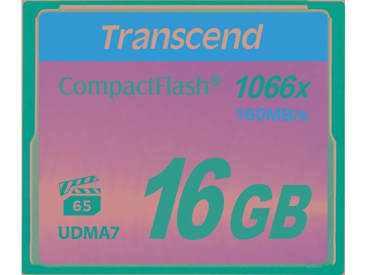 Transcend CompactFlash Card 1000x 16GB (TS16GCF1000)
