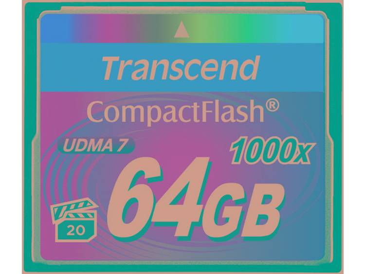 Transcend CompactFlash Card 1000x 64GB (TS64GCF1000)