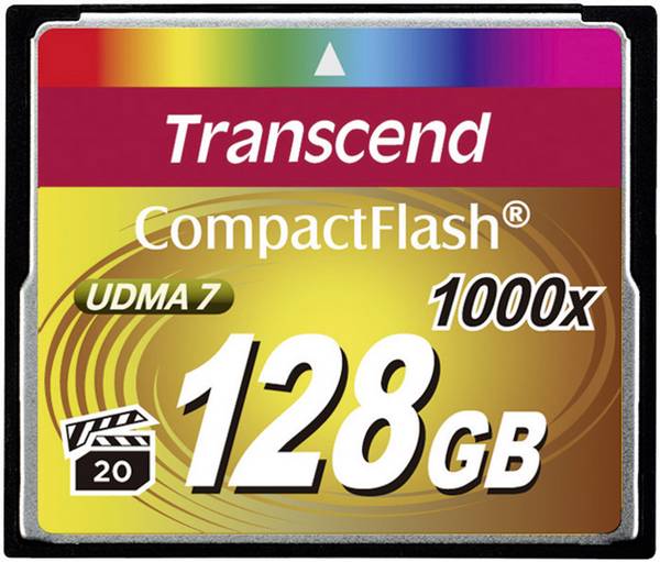 Transcend CompactFlash 128GB 1000x