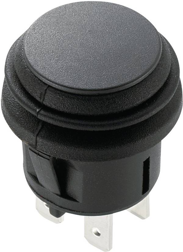 TRU COMPONENTS 1588074 TC-R13-527B2-02 Drukschakelaar 250 V/AC 6 A 2x uit/aan Continu (Ø x h) 23 mm x 4.5 mm 1 stuk(s)