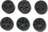 TRU COMPONENTS 1593533 TC-MH18-4E203 Meervoudig dicht-inzetstuk M20 4 x 3.0 - 4.2 mm Rubber Zwart 1 stuk(s)