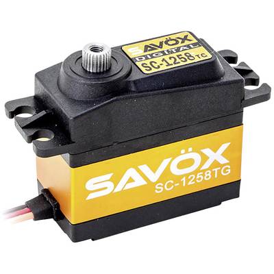Savöx Standaard servo SC-1258TG Digitale servo Materiaal (aandrijving) Metaal Stekkersysteem JR
