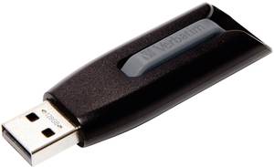 Conrad Verbatim V3 USB-stick 128 GB Zwart 49189 USB-A 3.2 Gen 1 aanbieding