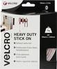 VELCRO® VEL-EC60246 Klittenband Om vast te plakken Haak- en lusdeel, Extra sterk (l x b) 2500 mm x 50 mm Wit 2.5 m