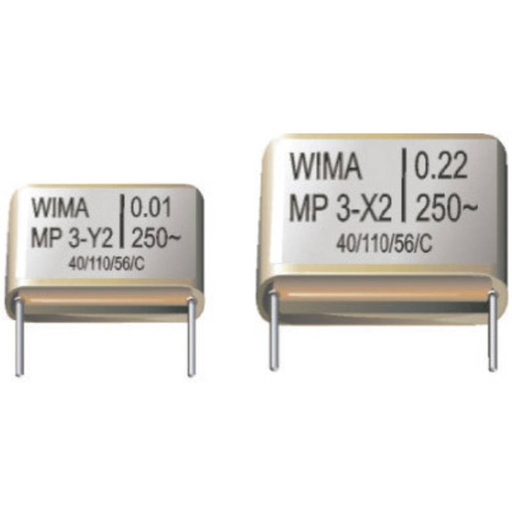 Wima MPX20W2100FC00MSSD-1 Ontstoringscondensator X2 Radiaal bedraad 0.01 µF 250 V/AC 20 % 1 stuk(s)