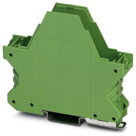 Phoenix Contact ME 22,5 F-UTG/FE GN DIN-rail-behuizing onderkant Gesloten 22.6 x 99 x 84.8 Polyamide Groen 10 stuk(s) Piece