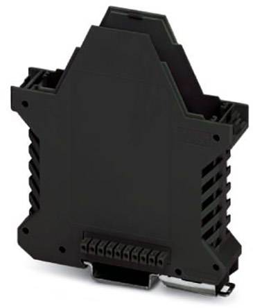 Phoenix Contact ME 22,5 UT/FE BUS/10 BK DIN-rail-behuizing onderkant Tienvoudig Polyamide Zwart 10 stuk(s)
