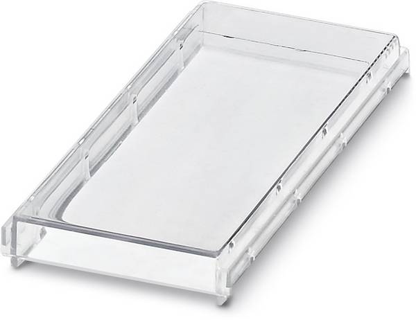 Phoenix Contact EMG 90-H 7,5MM KLAR DIN-rail-behuizing afdekking Stofafstotend 100 x 7.5 x 7.5 Helder 5 stuk(s) Piece