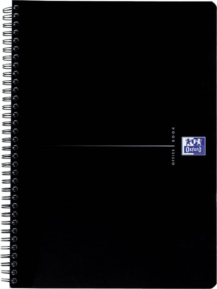 Oxford 100102565 schrijfblok & schrijfblok A5 zwart, blauw-0