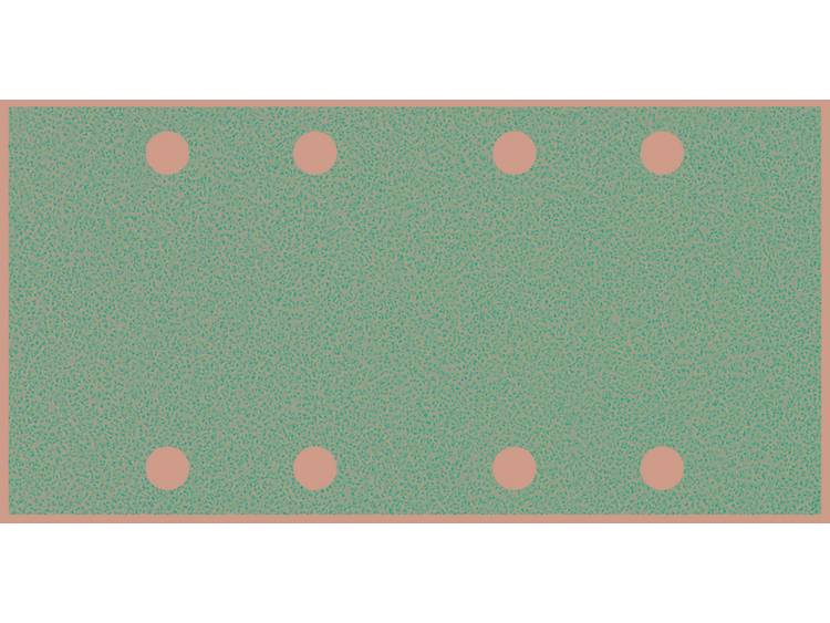 Oscillerend schuurpapier met klittenband, geperforeerd Korrelgrootte 180 (l x b) 185 mm x 93 mm Wolf