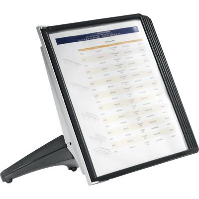 Durable Standaard voor bureaustandaard SHERPA SOHO 5 - 5540 Zwart DIN A4 Aantal meegeleverde displaypanels 5